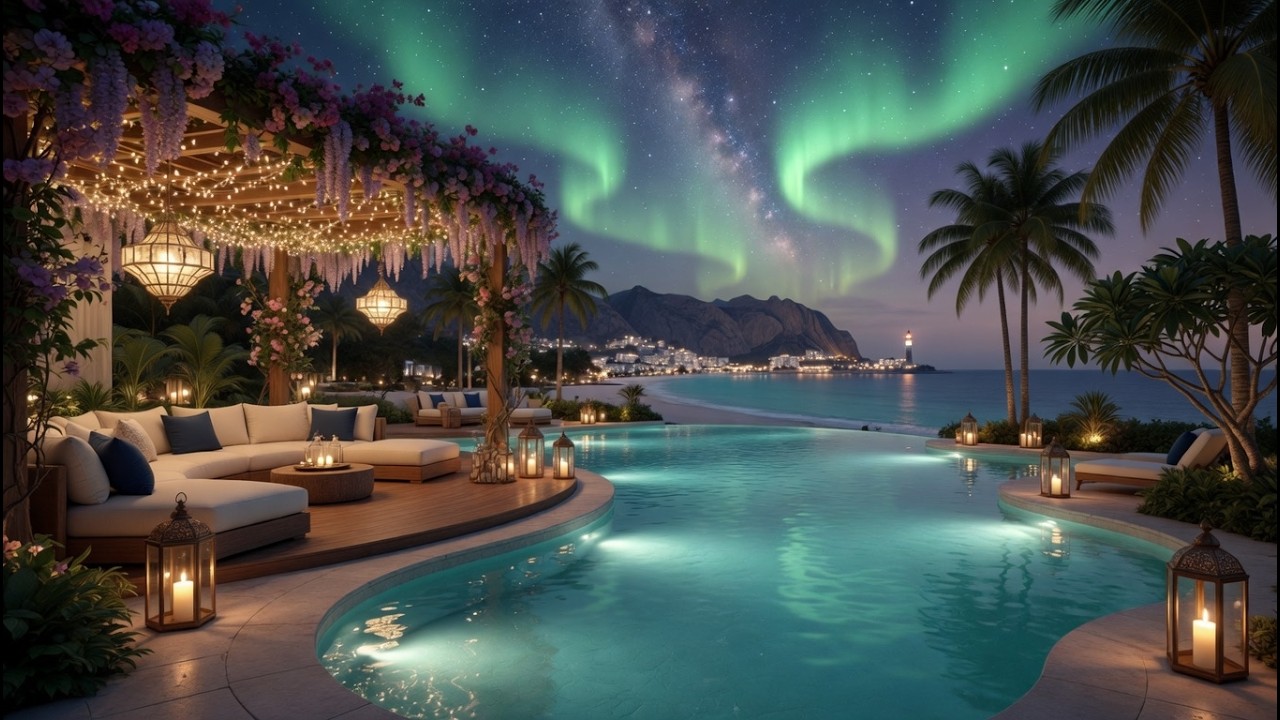 Luxury Chillout Lounge Music ~ Aurora Borealis Ambient Sounds for Deep Relaxation