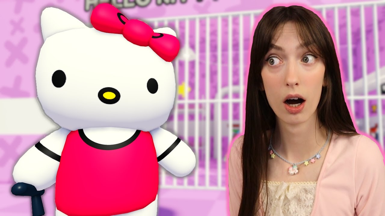 Escape Hello Kitty! Hello Kitty's Prison Run (obby)! | Roblox Games | Riivv3r