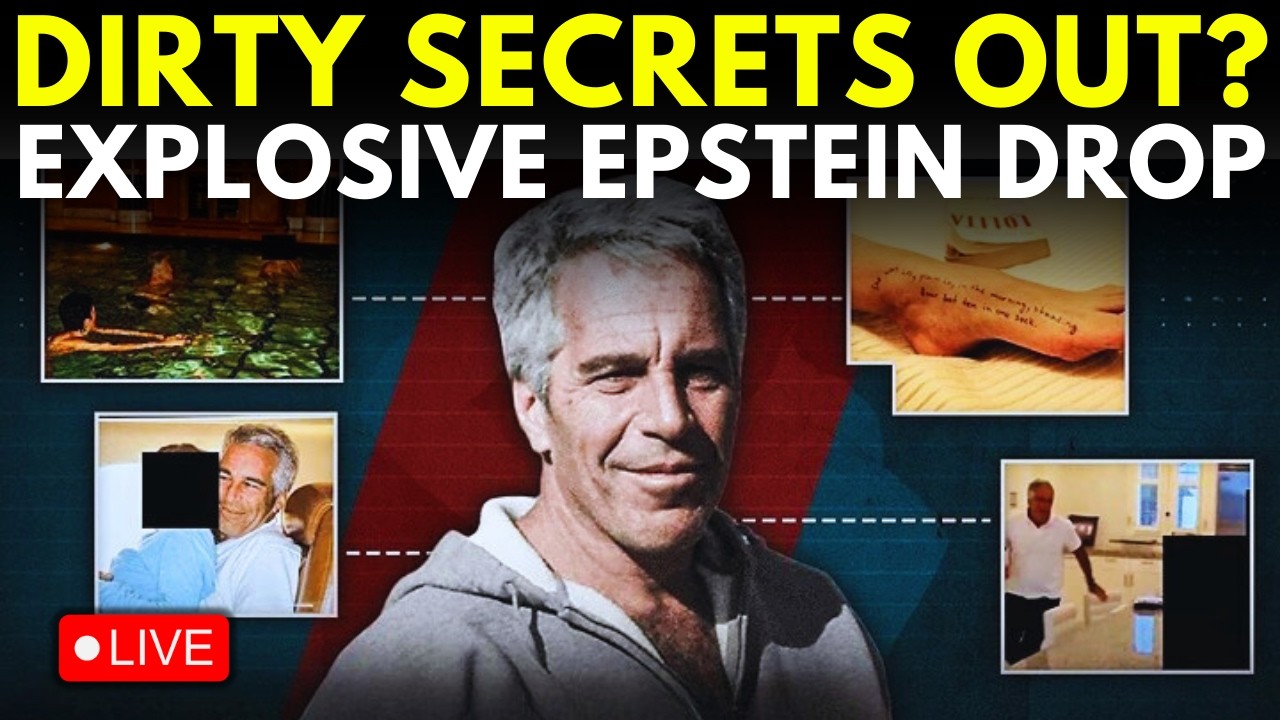Epstein Files Live: Shocking New Videos Of Jeffery Epstein Emerge From Released Documents