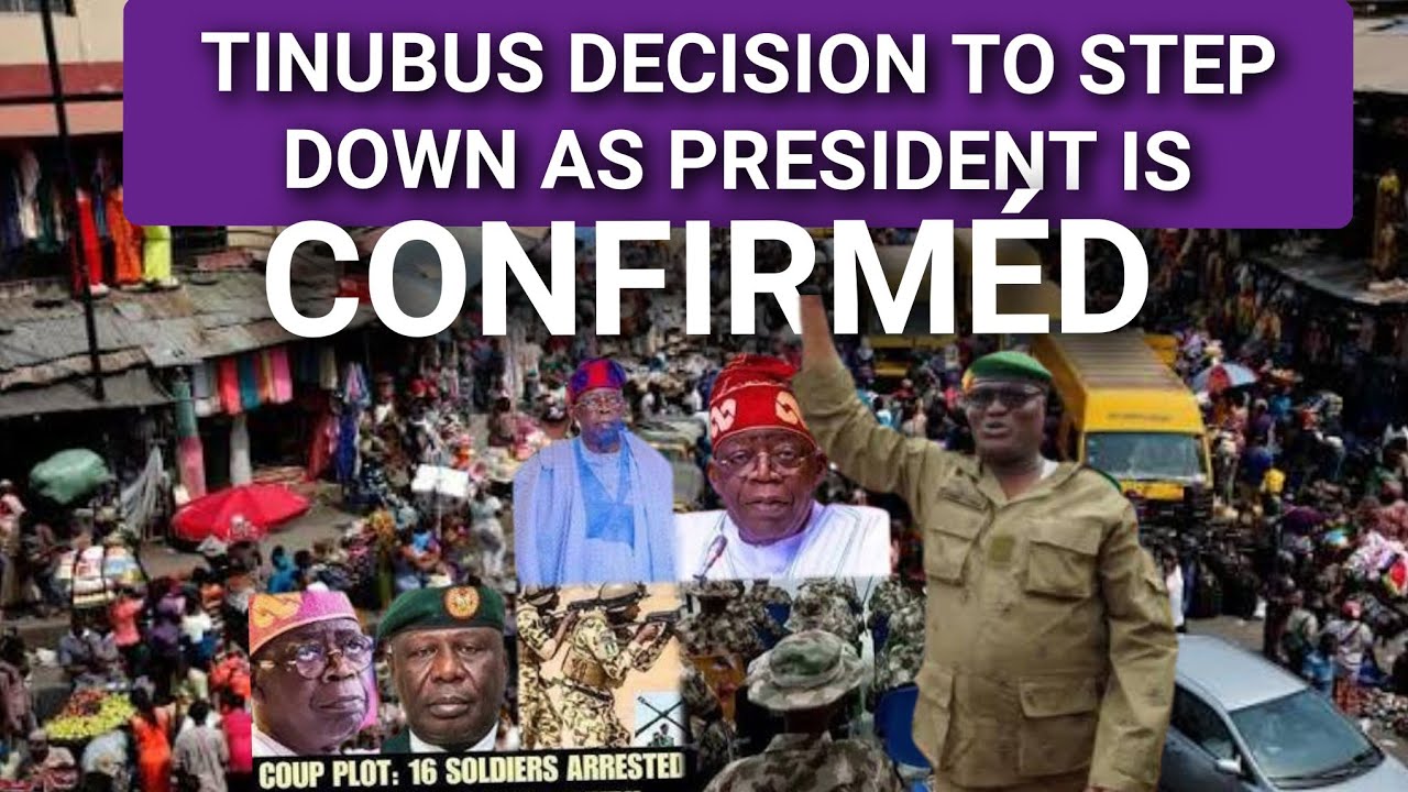 TINUBUS DECISION TO STEP DOWN AS PRESIDENT IS CONFIRMED GIVES REASONS NOT 2 LIKELY CONTEST COME 2027