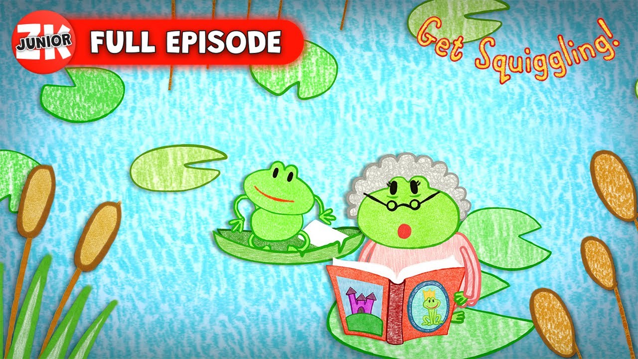 Letter F 🖍️ | Get Squiggling Letters | Full Episode