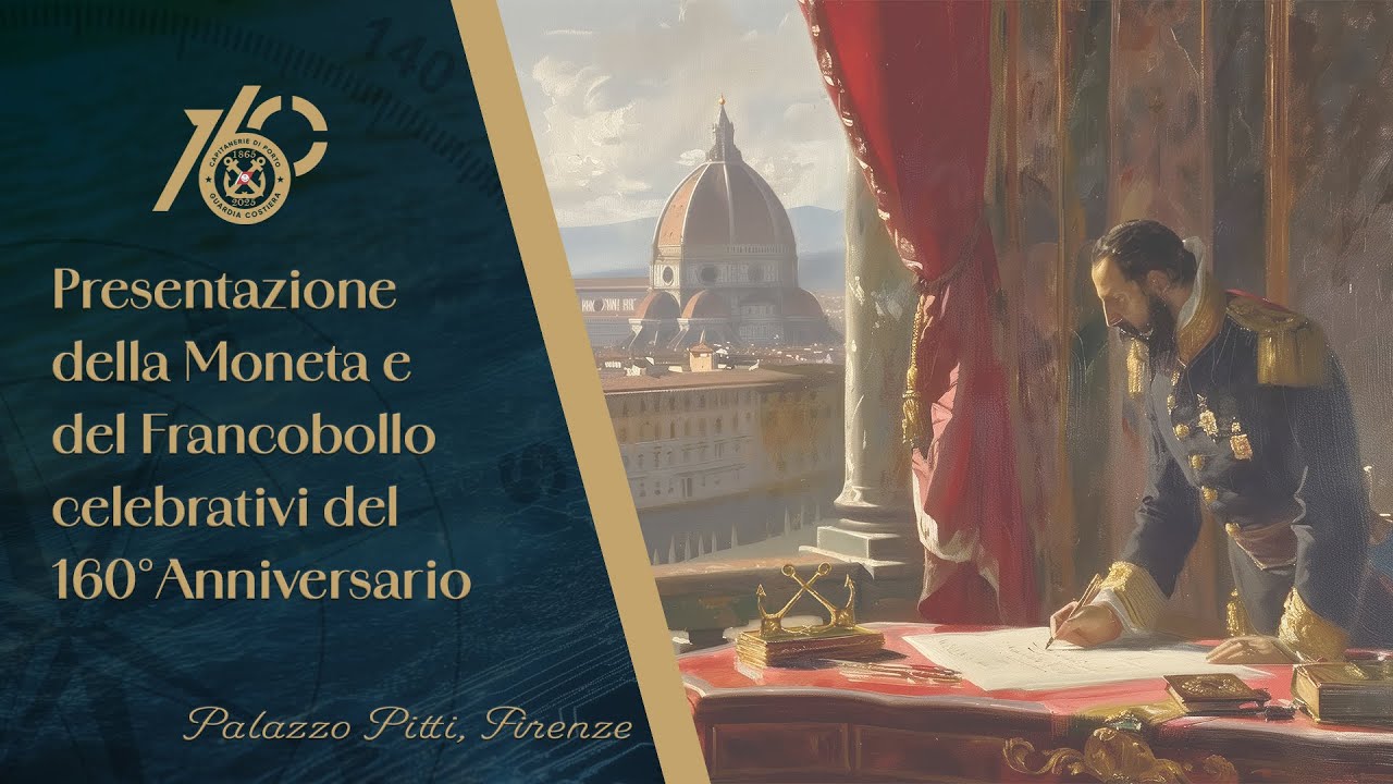 Presentazione della Moneta e del Francobollo celebrativi del 160°Anniversario
