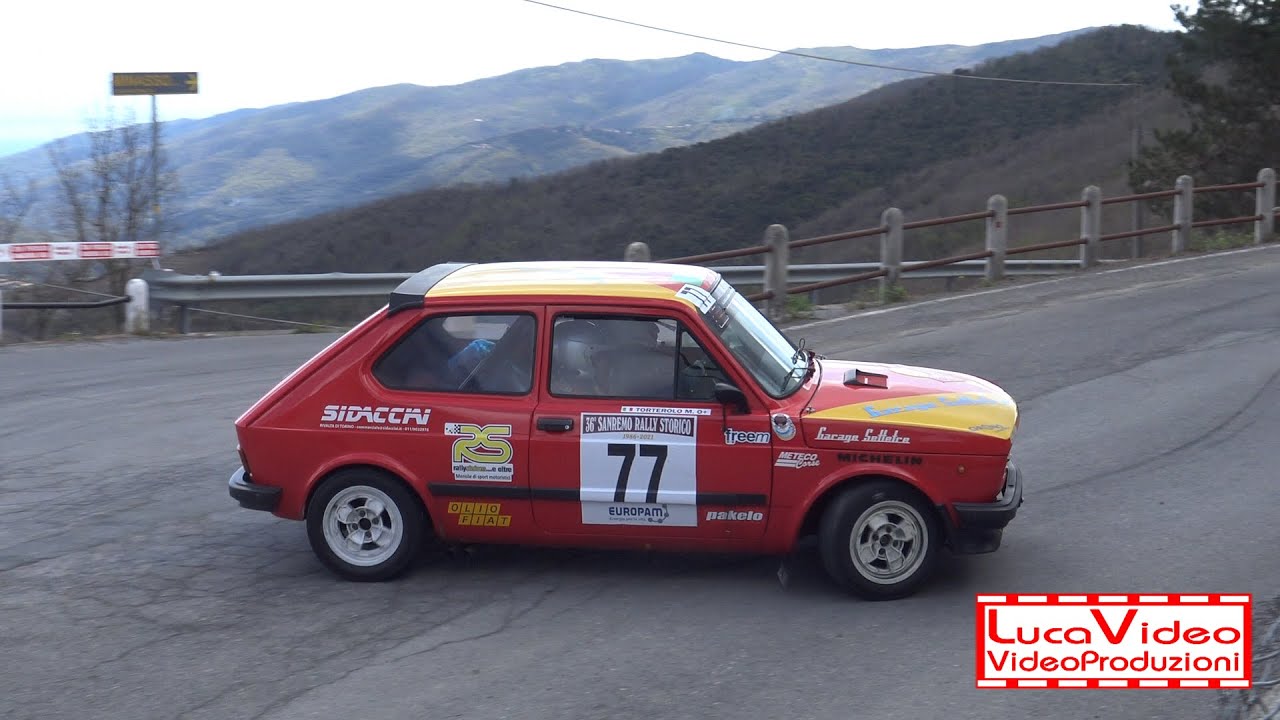 36° Sanremo Rally Storico 2021 Gandolfo-Torterolo 127 Sport - Passaggi esterni