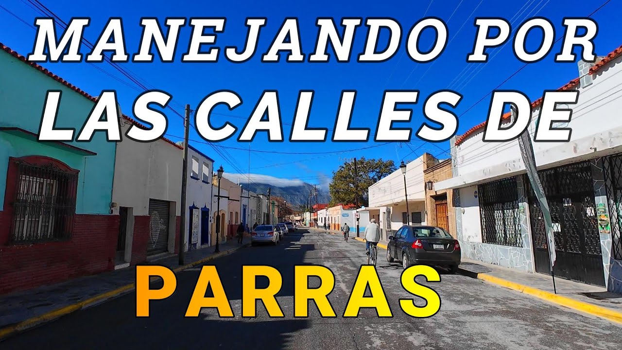 MANEJANDO POR LAS CALLES DE PARRAS DE LA FUENTE COAHUILA MEXICO