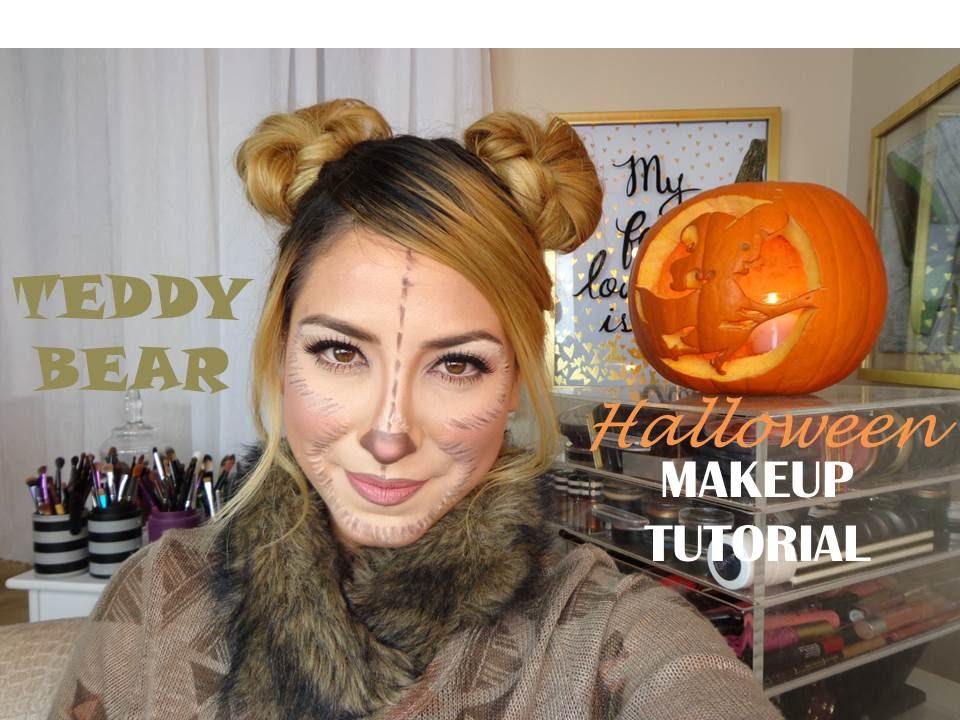 TEADY BEAR 🐻 Halloween Makeup Tutorial | MARIANNA GALVAN