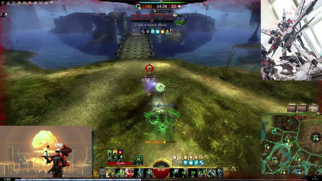 Guild Wars 2 roaming  - Mechanist   short bow   easy shooting