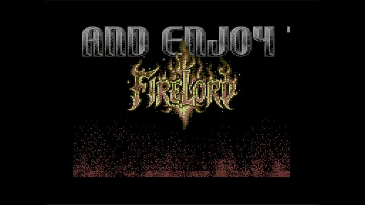 C64 One File Demo : Firelord50 by Excess !  21 January 2026 !