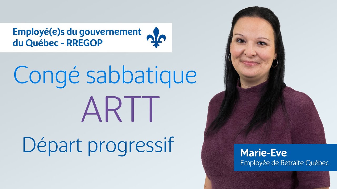RREGOP : réduire votre temps de travail avant la retraite? | Employé(e)s du gouvernement du Québec