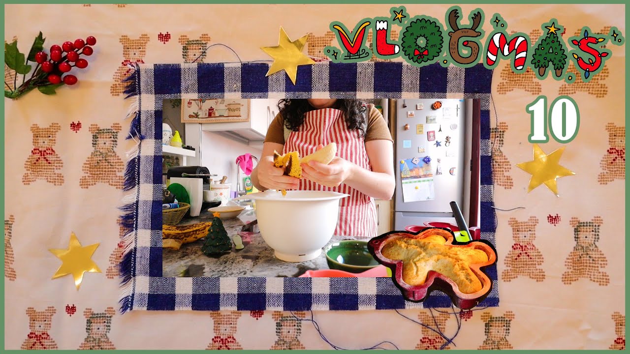 Hice panqué de plátano para no tener que trabajar! -10-VLOGMAS 2025-