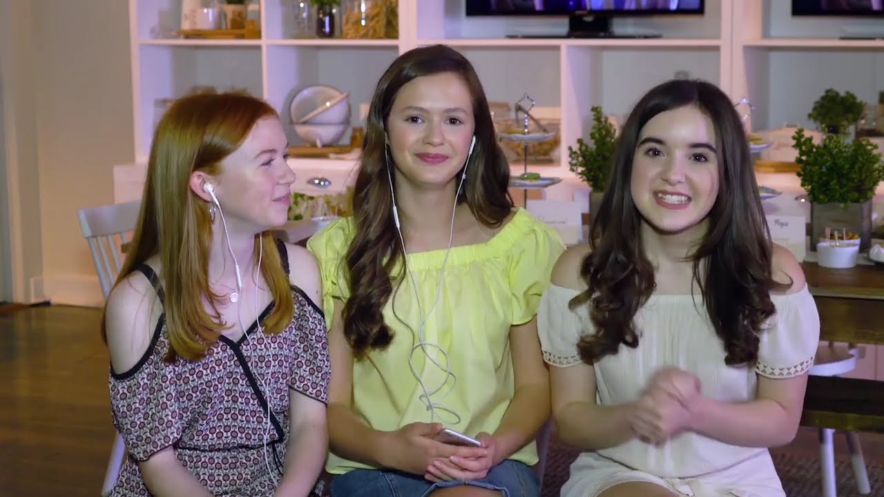 Whisper Challenge with Olivia Sanabia, Abby Donnelly, and Aubrey Miller - POPSTAR