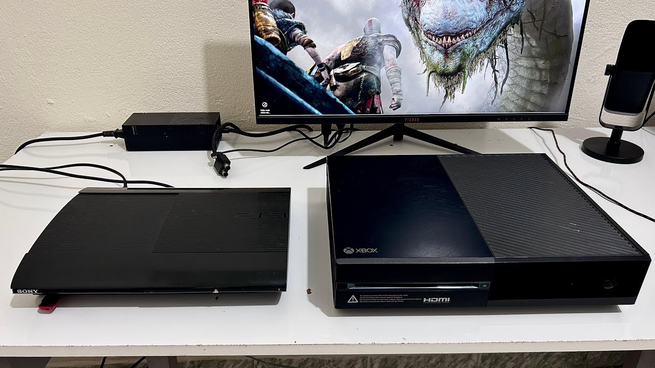 PLAYSTATION 3 OU XBOX ONE FAT QUAL ESCOLHER ???