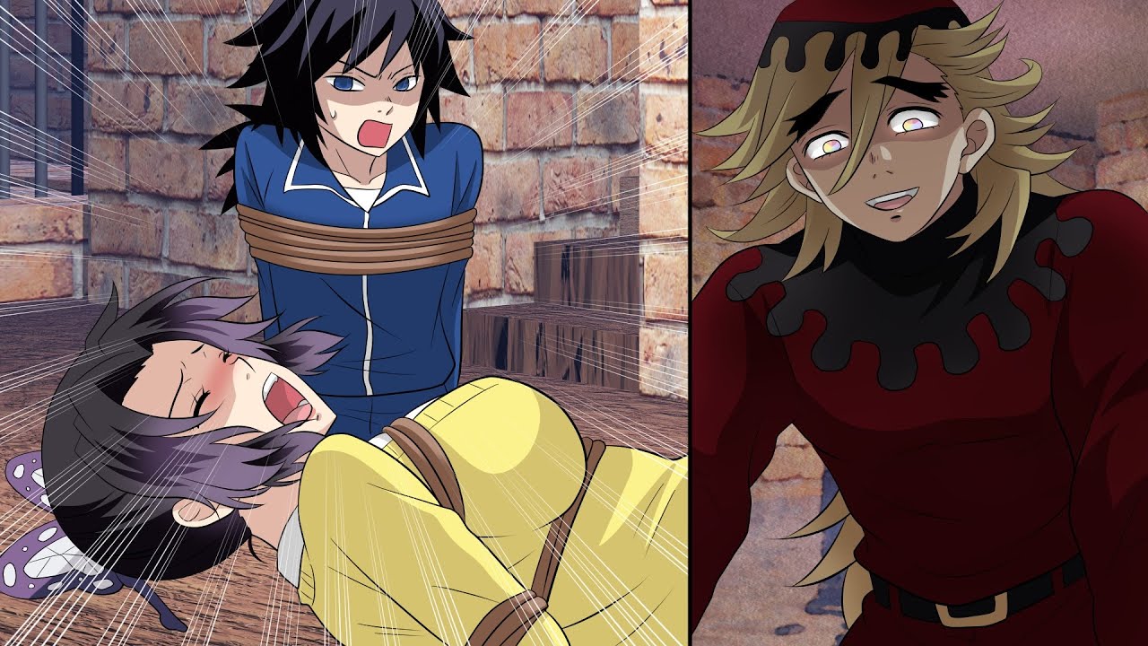 【キメツ学園】義勇の前で胡蝶しのぶが襲われる！しのぶ『やめて！近寄らないで！』ストーカーナンパ男・童磨がしのぶを誘拐!? vol.2【鬼滅の刃声真似ライン動画/ぎゆしの/童しの】