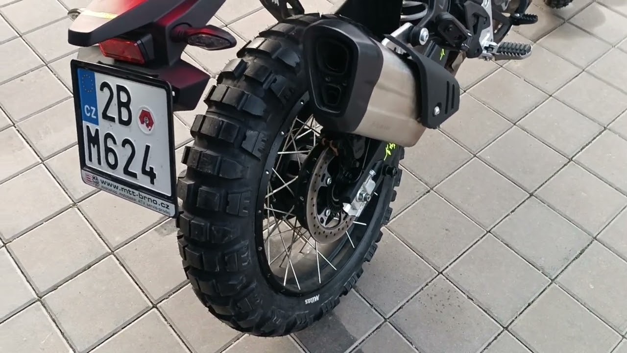 Mitas enduro trail XT+ na CF moto MT 450 premiéra 😁#450mt#cfmoto#mitas#offroad#smartphone#