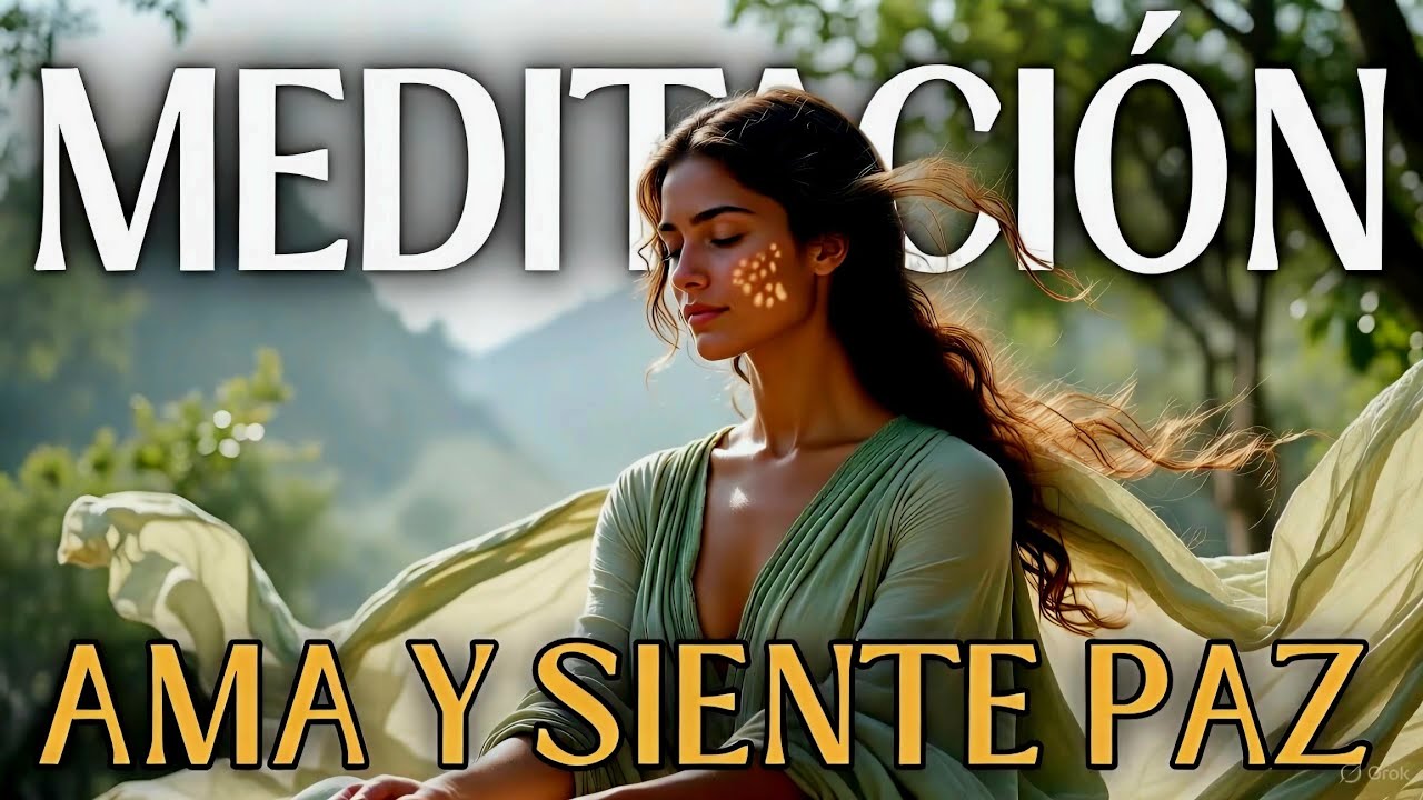 MEDITACIÓN GUIADA PARA AMAR Y SENTIR PAZ PROFUNDA 