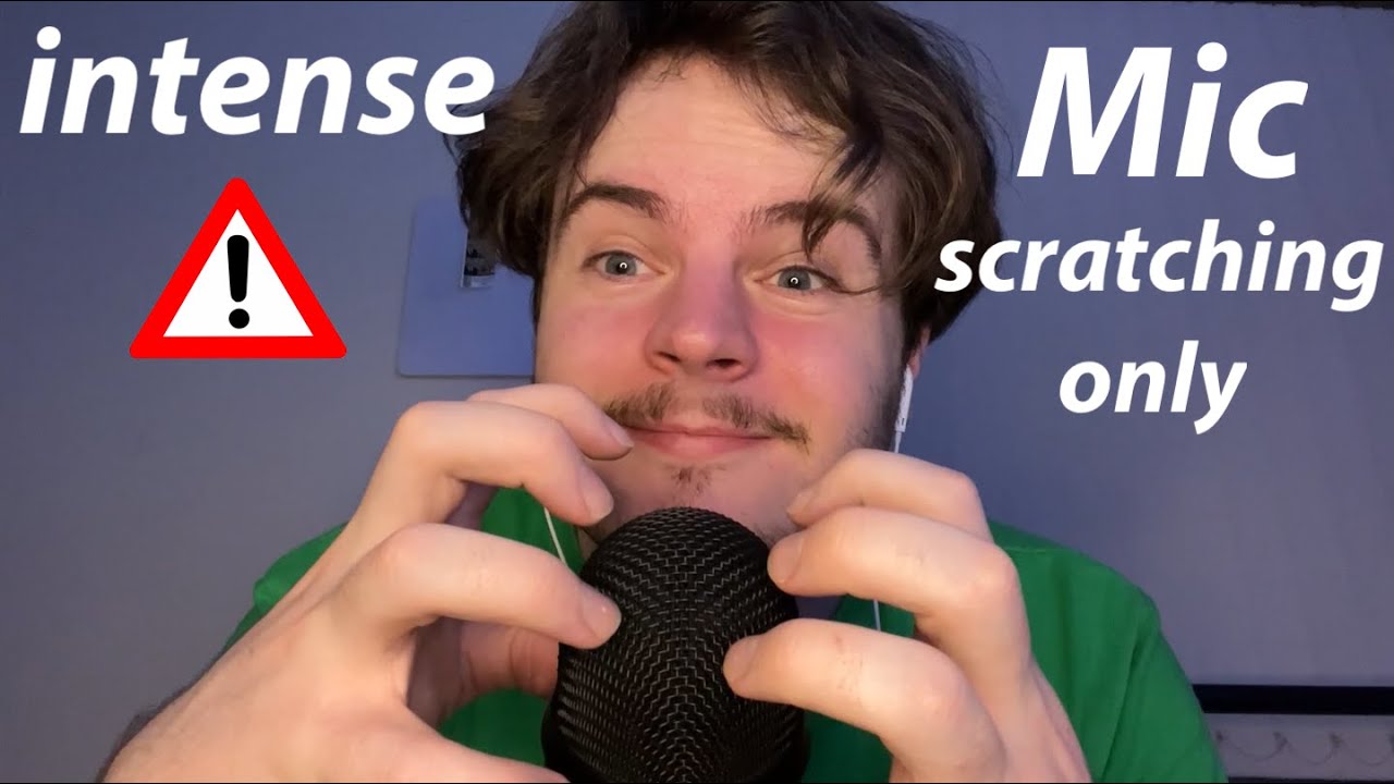 ASMR FAST & AGGRESSIVE MIC SCRATCHING FOR INTENSE TINGLES