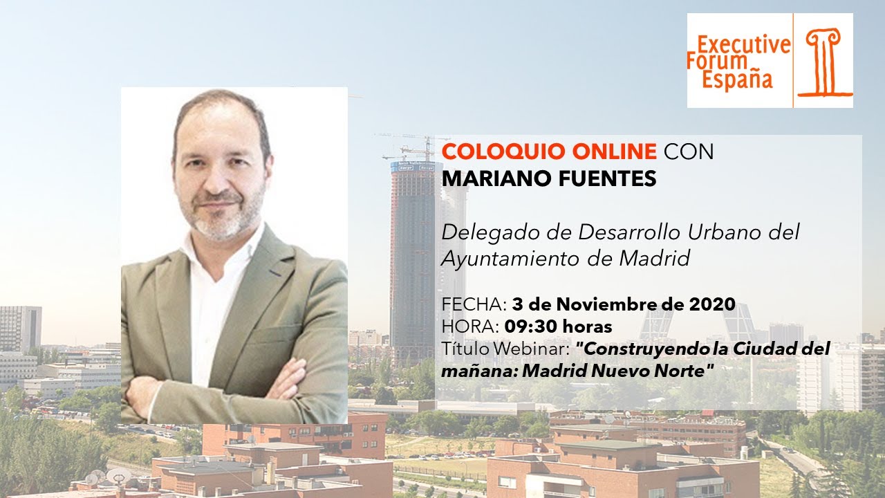 Coloquio con D.Mariano Fuentes, Delegado del Área de Gobierno de Desarrollo Urbano de Madrid