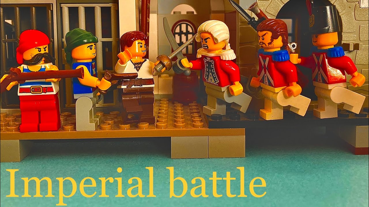 LEGO Pirates Doubloons Story 1-2 Imperial battle