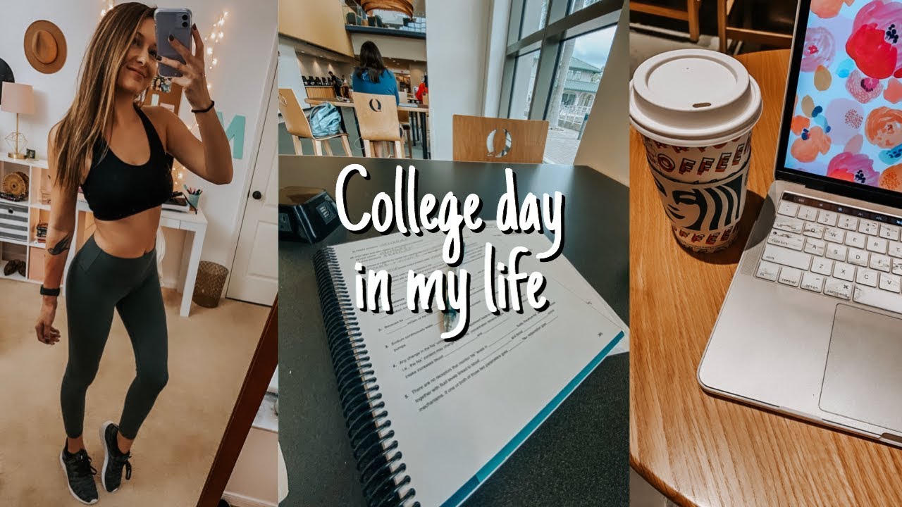 college day in my life: yoga, exams, studying, & PDFelement