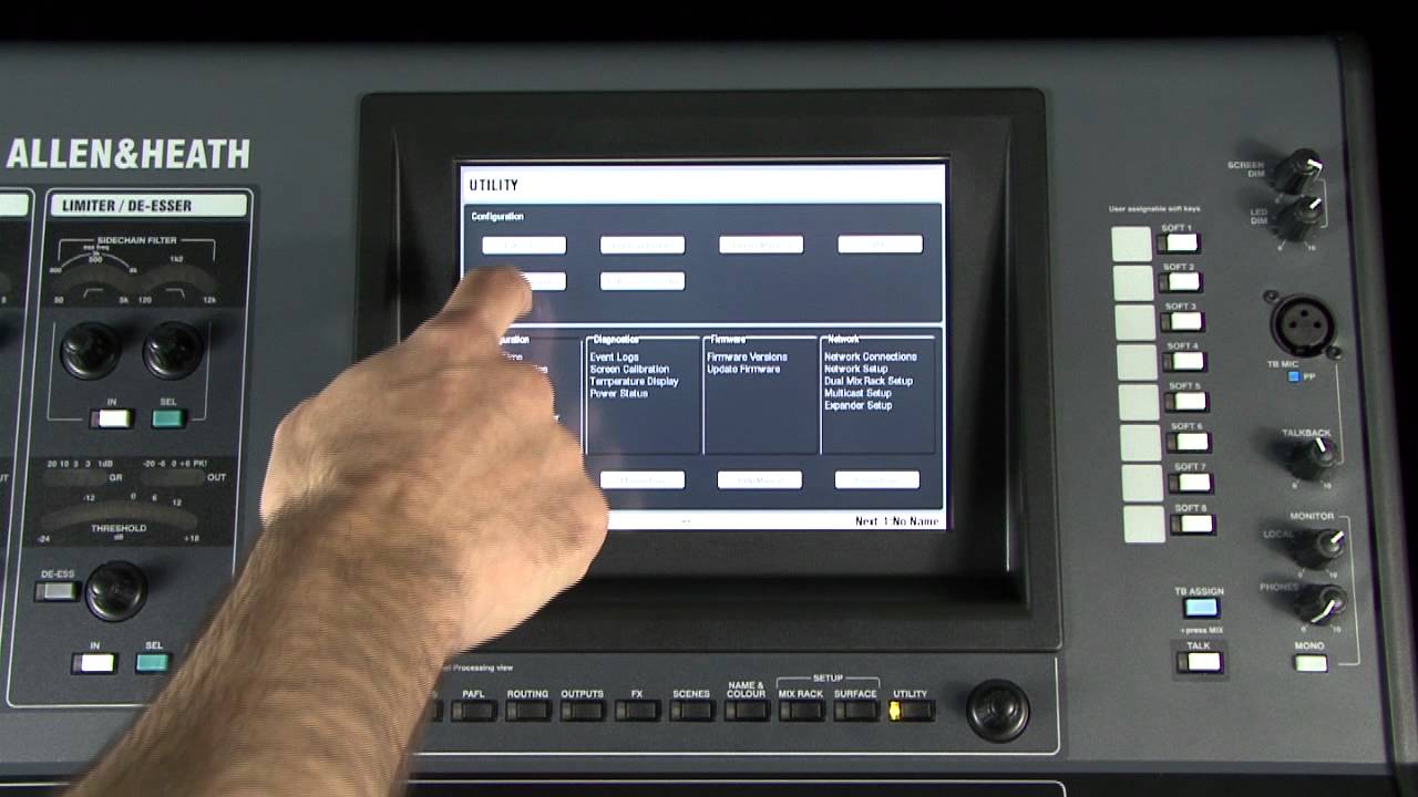 Allen & Heath iLive Updating Firmware