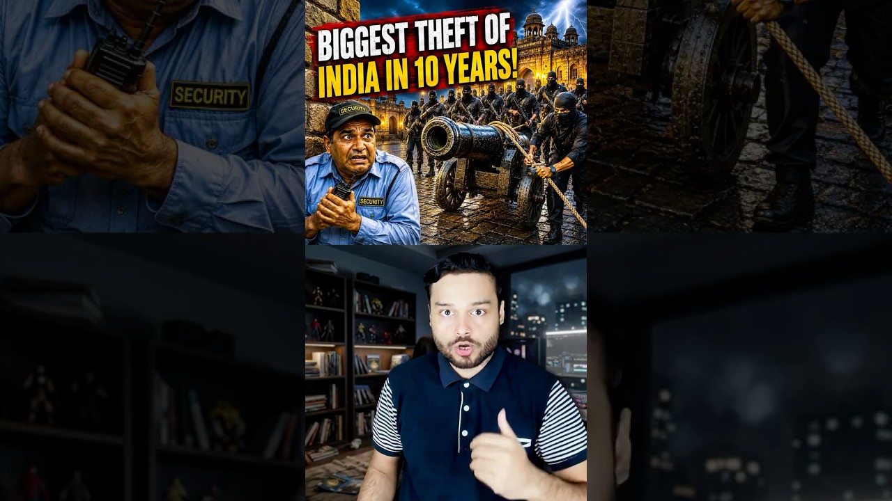 400 Year Old VERY DANGEROUS Weapon Was STOLEN BY 20 THEIFS From An Indian Fort #shorts