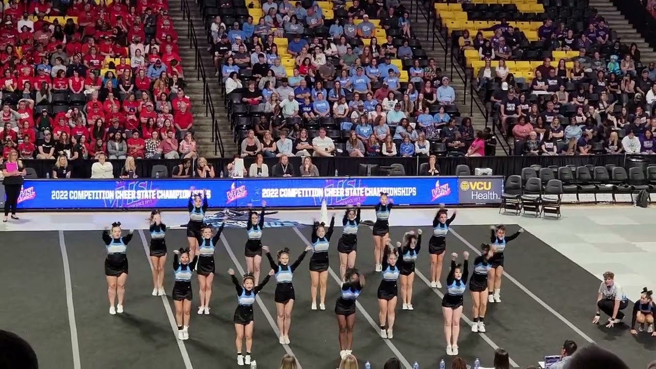 5a finals - 2nd place stone bridge hs cheer - va vhsl state cheer championship