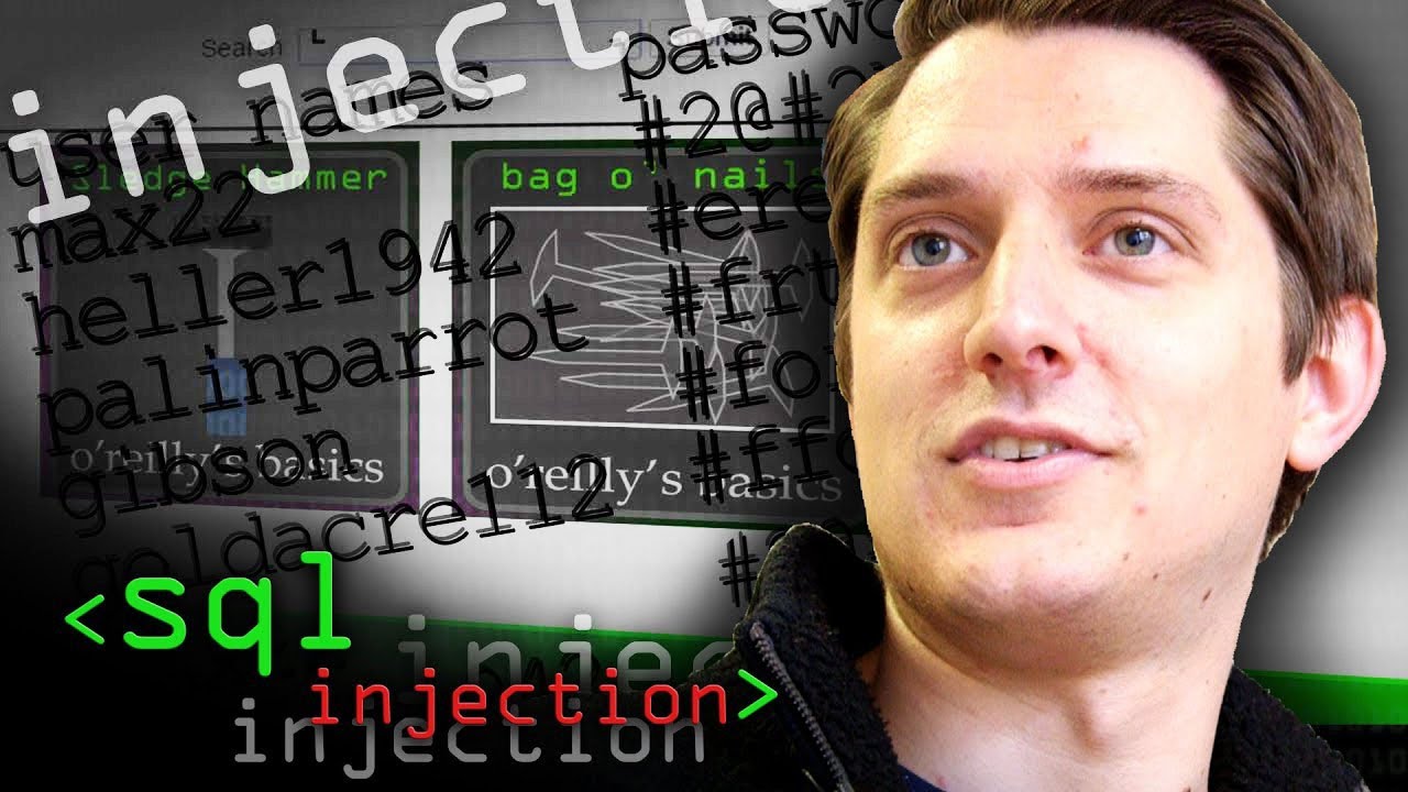 Running an SQL Injection Attack - Computerphile