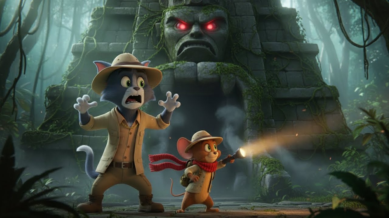 Tom & Jerry: Mystery of the Ancient Amazon Temple 🌿🏛️ | Epic Jungle Adventure