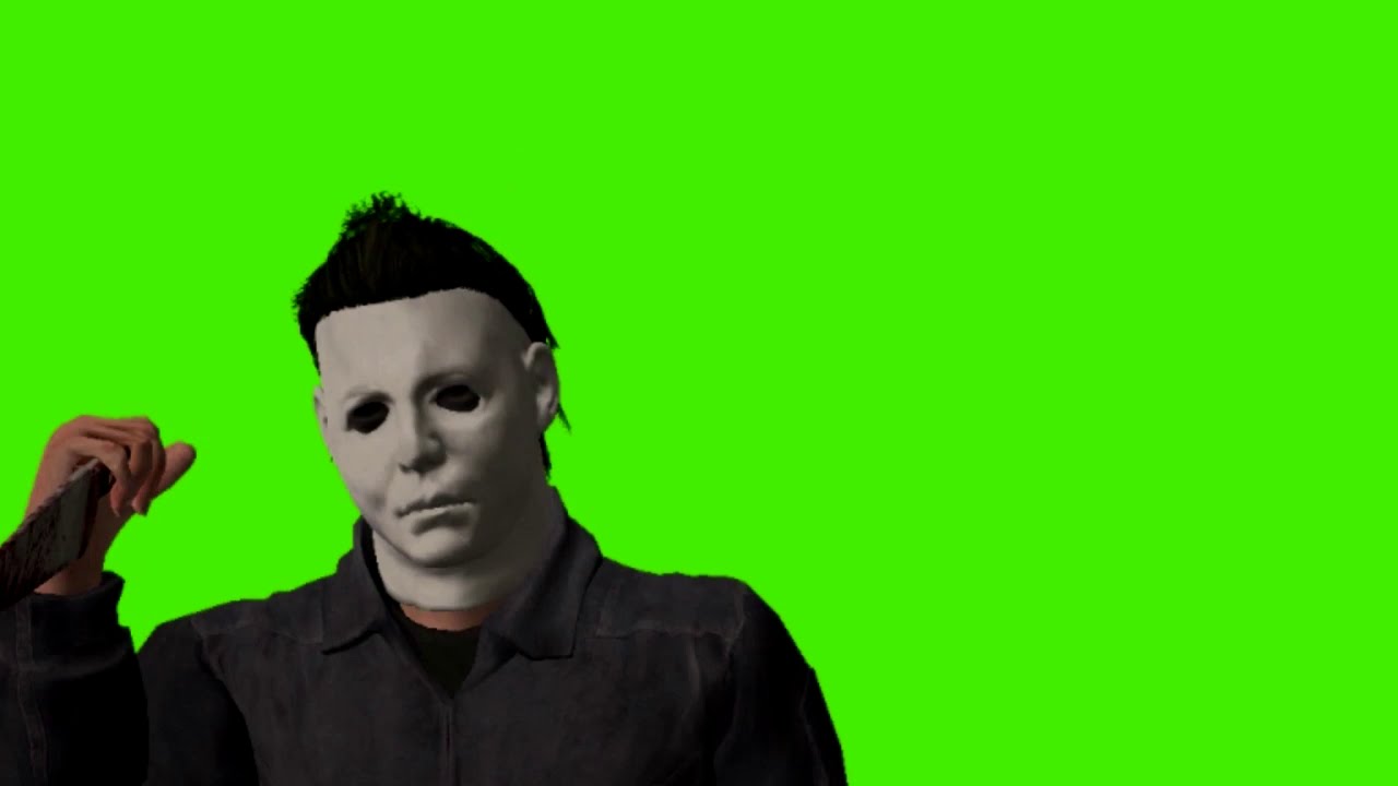 Green Screen Michael Myers Halloween Stalking