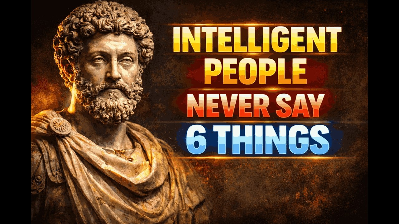6 Things Intelligent People NEVER Say (Stoic Philosophy for Mental Strength & Emotional Control)