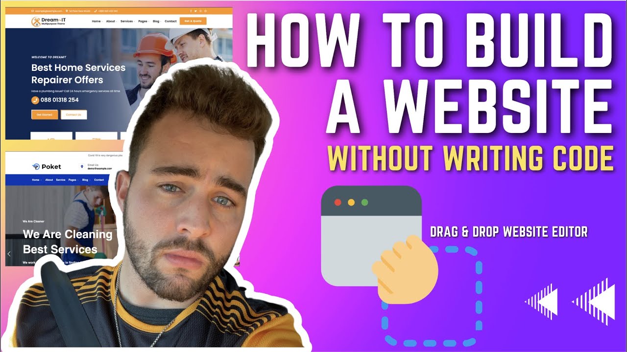 HOW to Build a Professional Website using a Drag & Drop Website & Funnel Builder