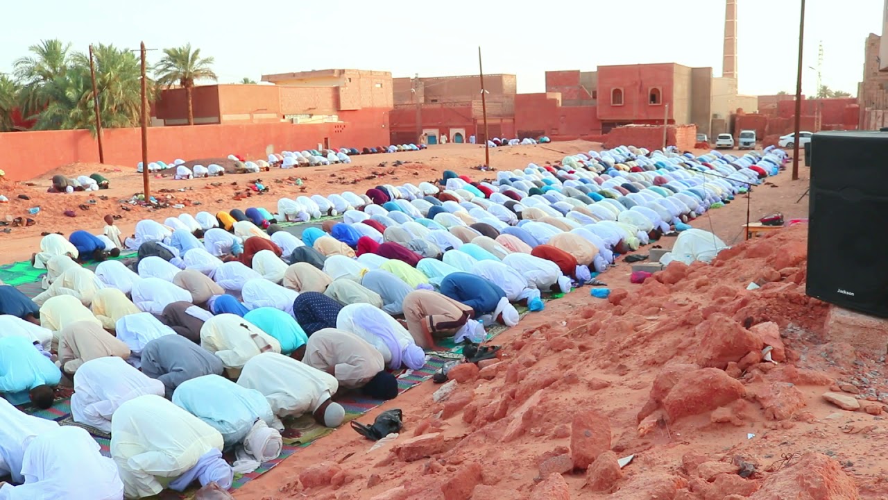 تمنطيط (أدرار) - صلاة عيد الفطر المبارك 🕌🕋 1442هجرية /2021 ميلاد