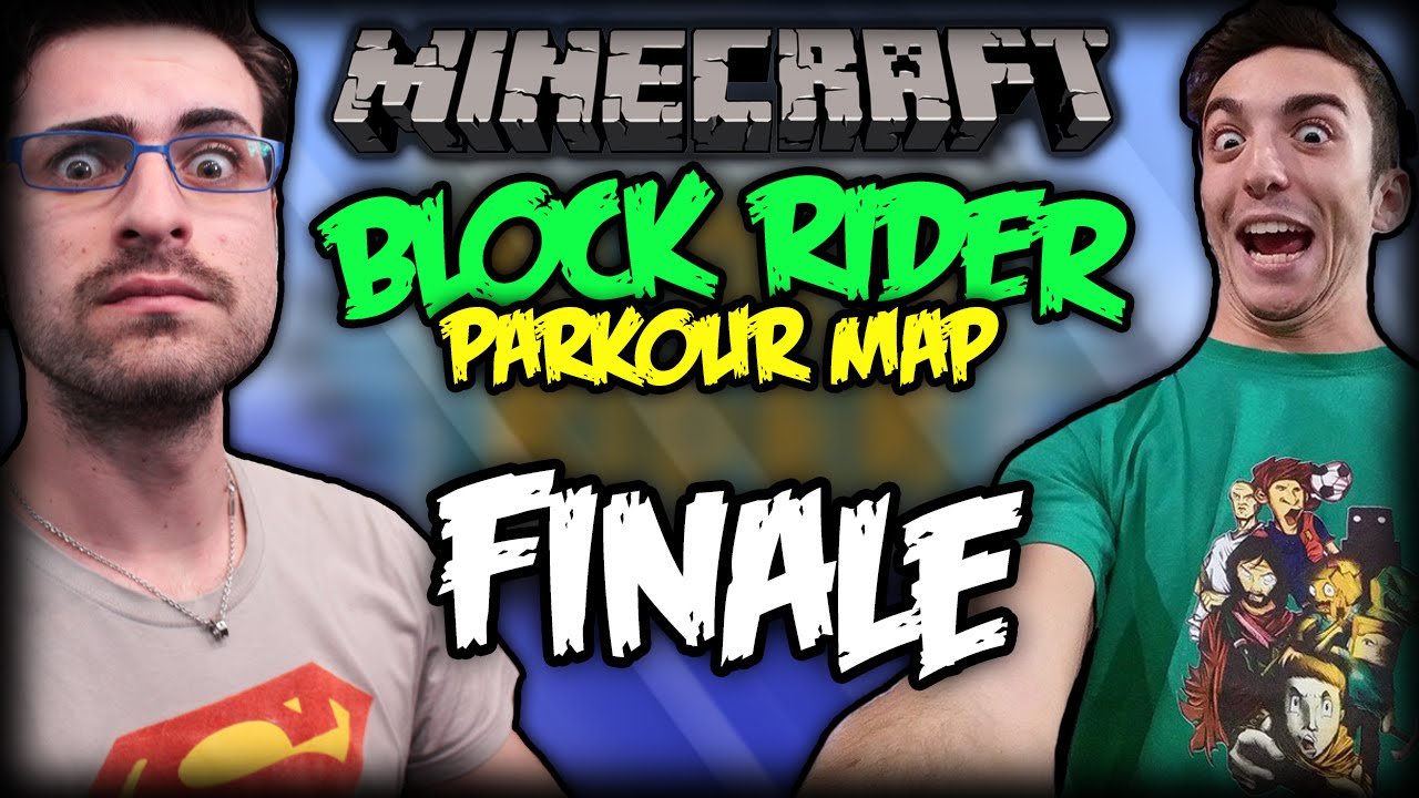 MINECRAFT PARKOUR: IL FINALE BESTEMMIOSO! - Block Rider w/ MURRY! #5