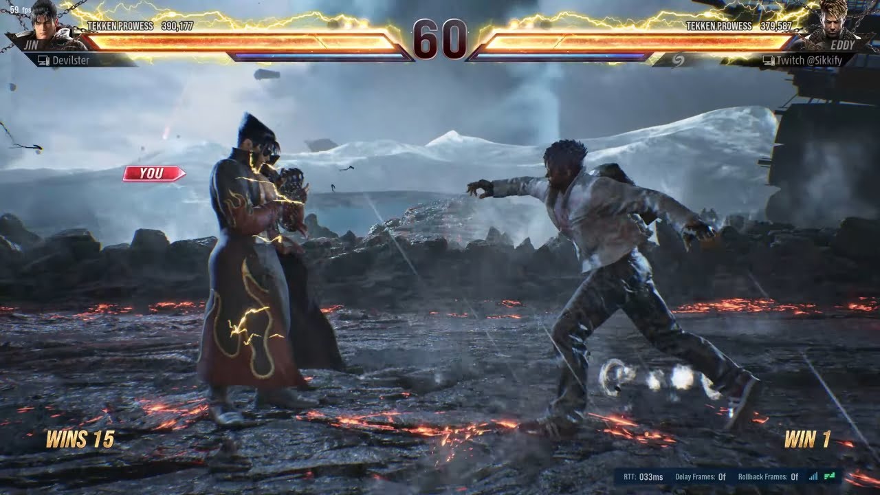 Devilster Jin Fights One Of The Strongest Eddy Player!