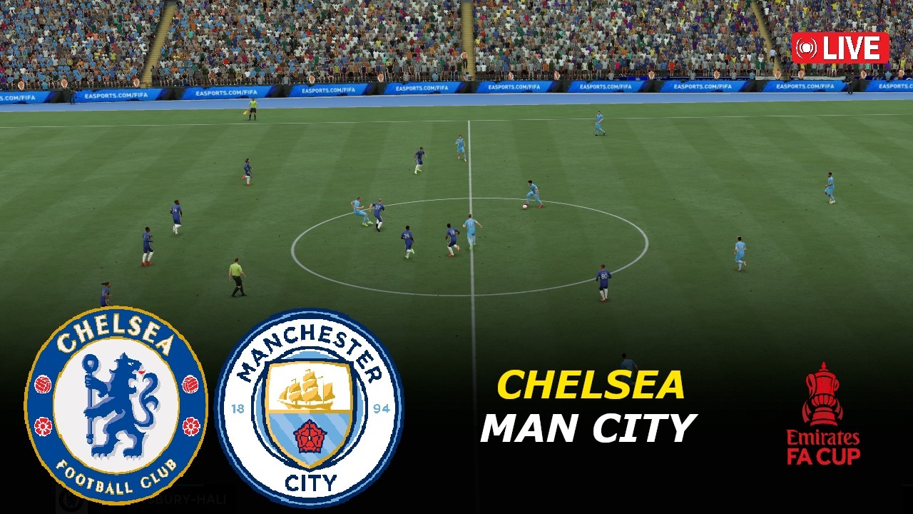 🔴Manchester City vs Chelsea Live | FA Cup 2026 | THE FINAL | eFootball PES21 Simulation