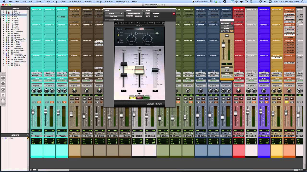 Mixing With Mike Plugin of the Week: Using VocalRider with Sidechain