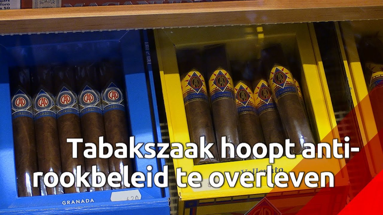 Sigarenboer Paul Dillen blijft positief ondanks strenge anti-rookregels: 