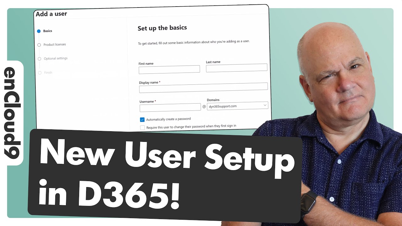 How to Create and Manage New Users in Dynamics 365 | Complete Setup Guide | enCloud9