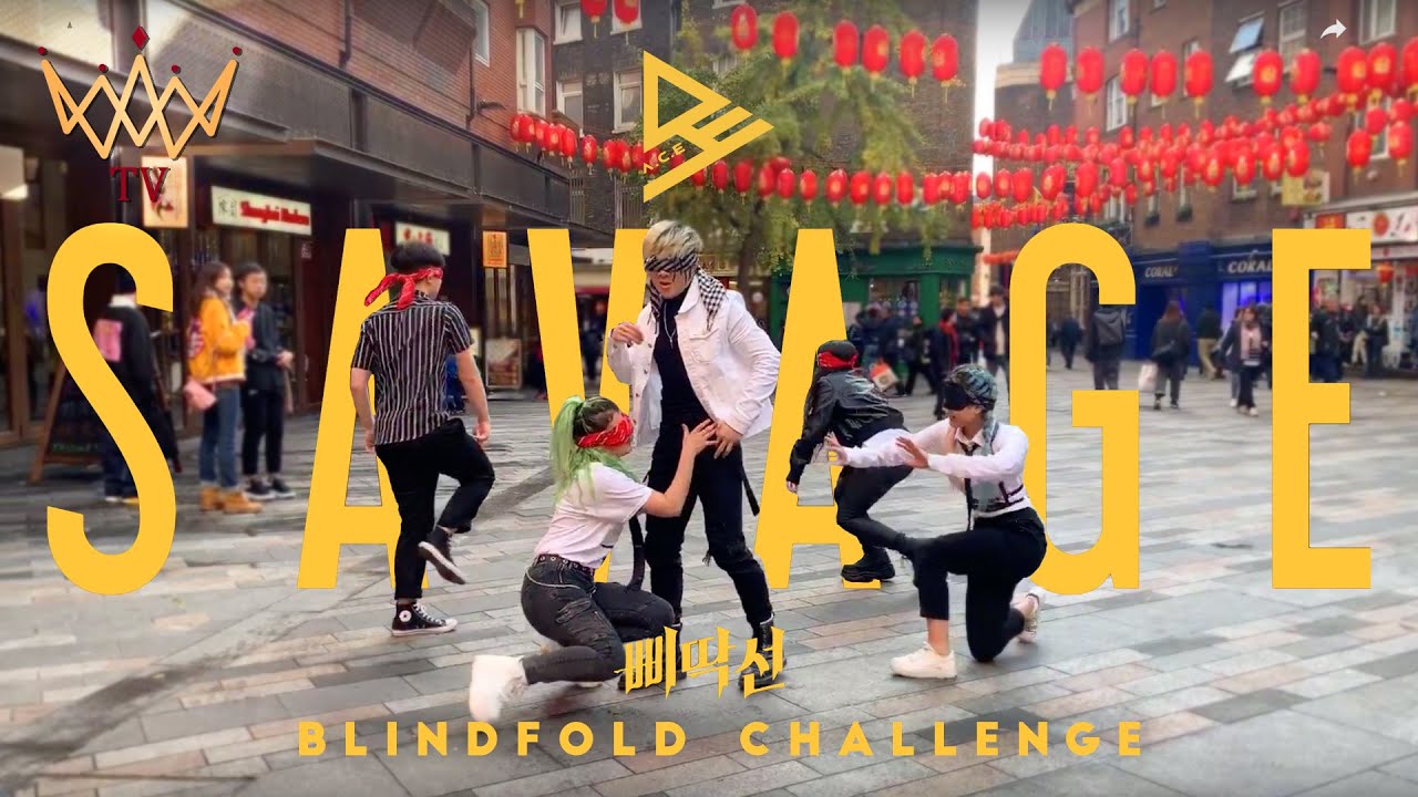 [KPOP IN PUBLIC] [BLINDFOLD CHALLENGE] A.C.E (에이스) - SAVAGE (삐딱선) [UJJN TV]