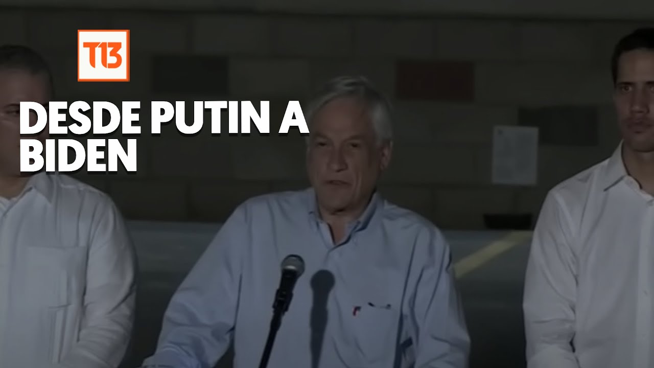 Líderes del mundo recuerdan a expresidente Piñera