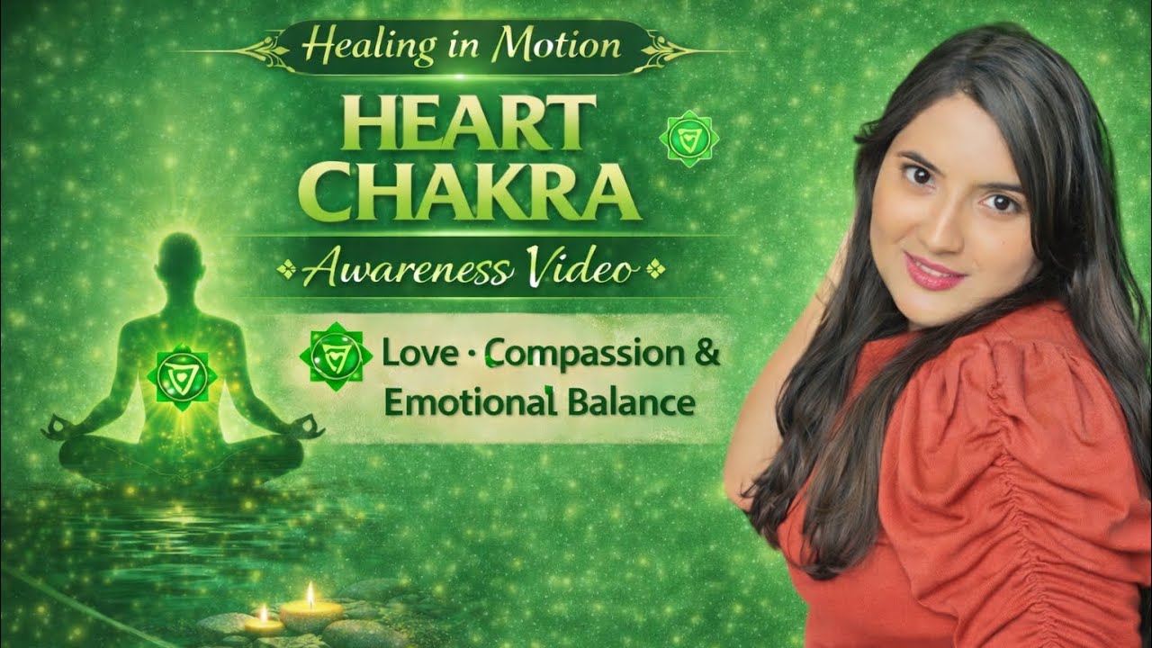 Heart Chakra Awareness | Heal Emotional Pain, Open Your Heart & Attract Love | Healing in Motion