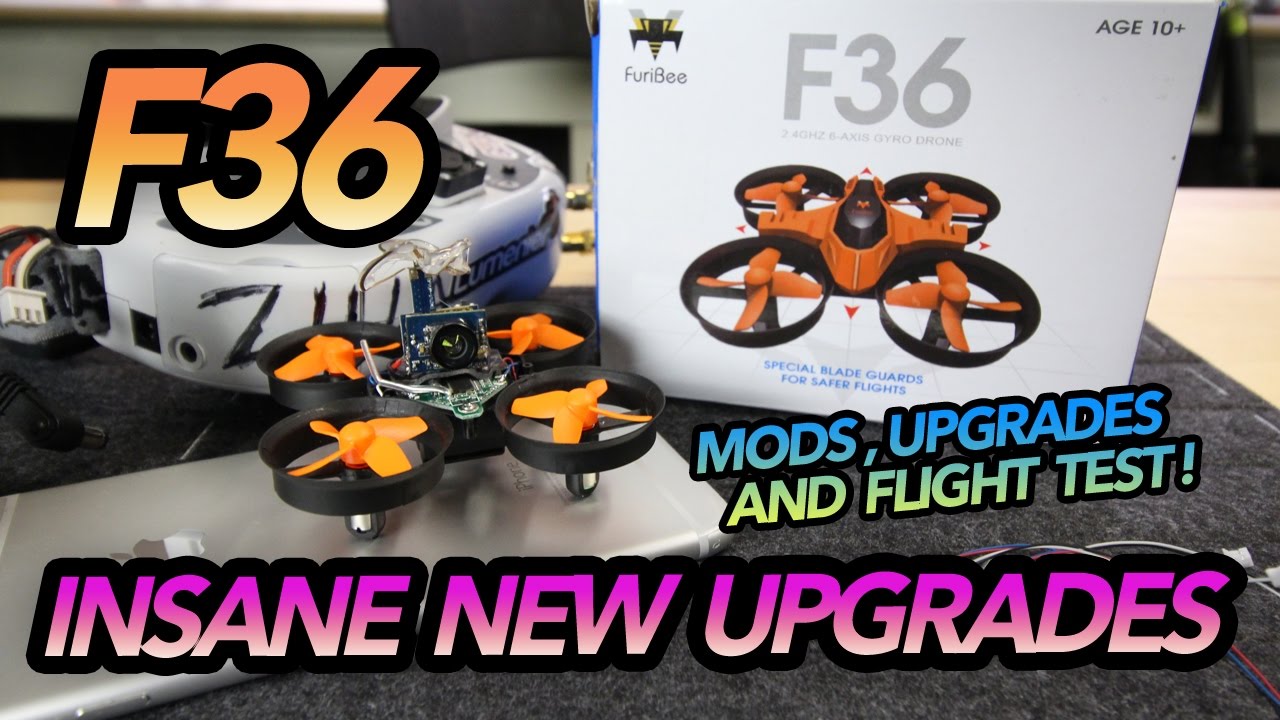 CHEAPEST FPV DRONE - Furibee F36 Review + INSANE UPGRADES