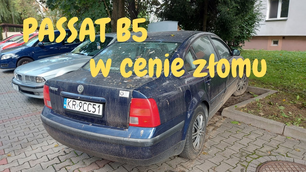 Uratowany przed złomem czyli Passat B5 z Krakowa za 800 zł. cz.1 Cold Start.#passat