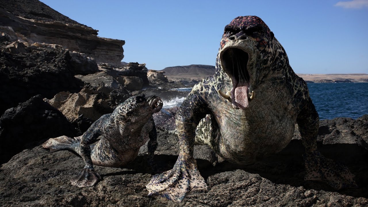 primeval Mer creature / future waarlus screen time