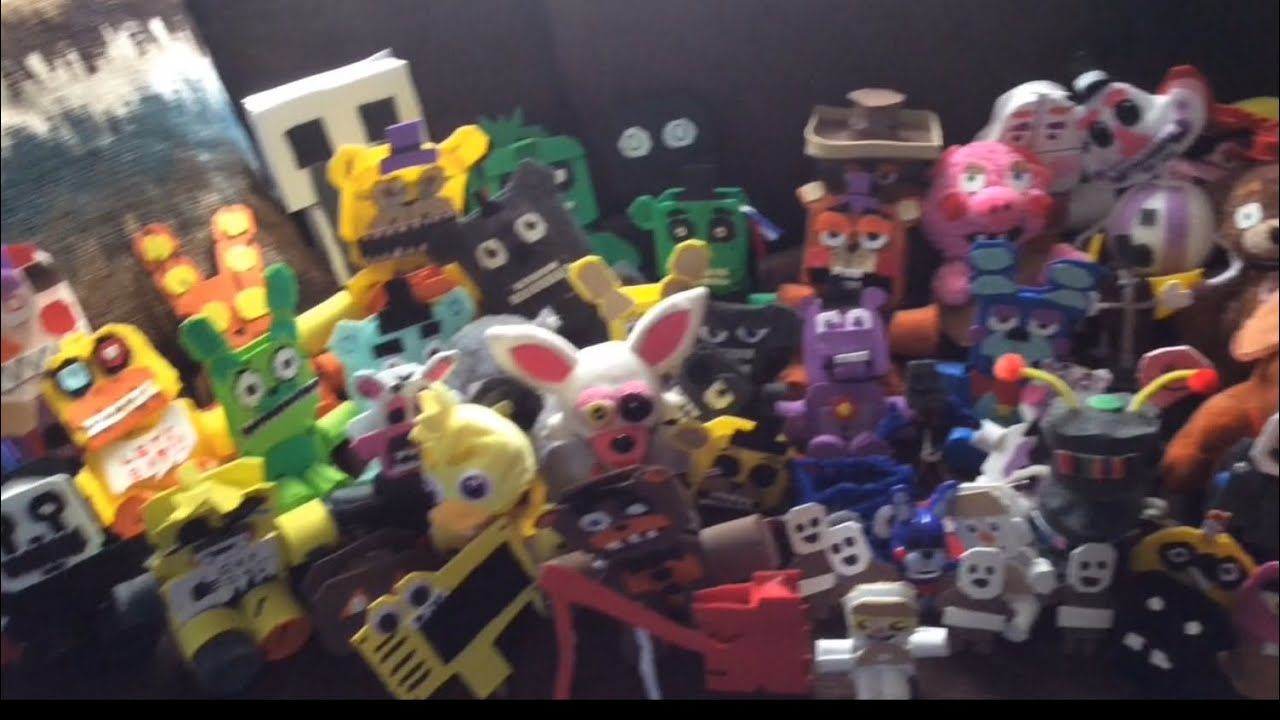 Custom Fnaf plush collection