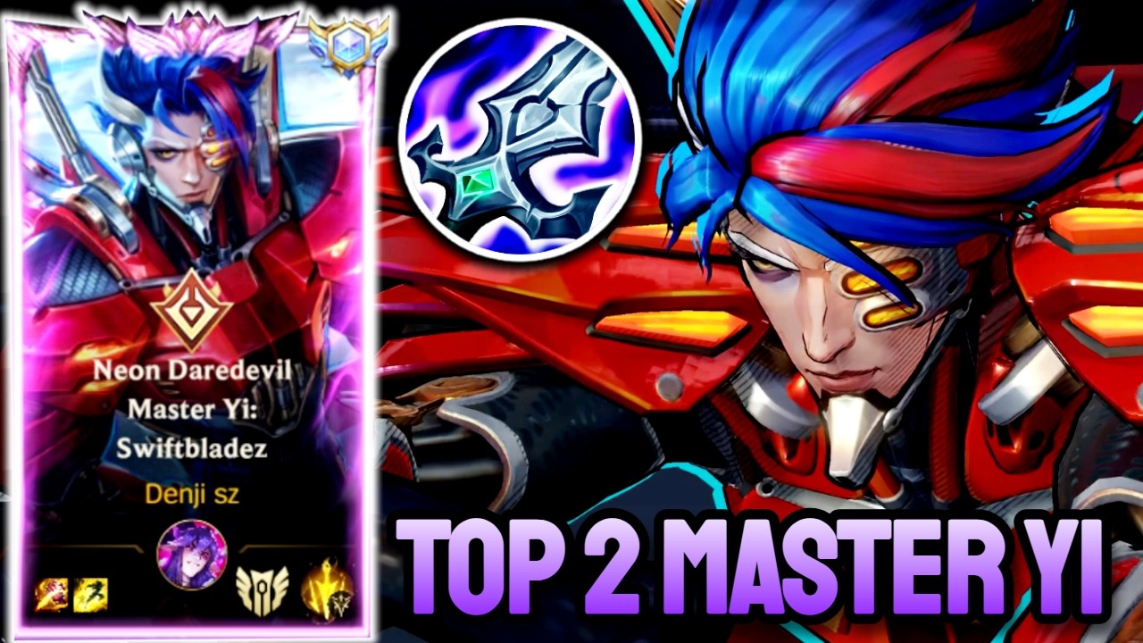 WILD RIFT MASTER YI - TOP 2 MASTER YI GAMEPLAY - EX SOVEREIGN  RANKED