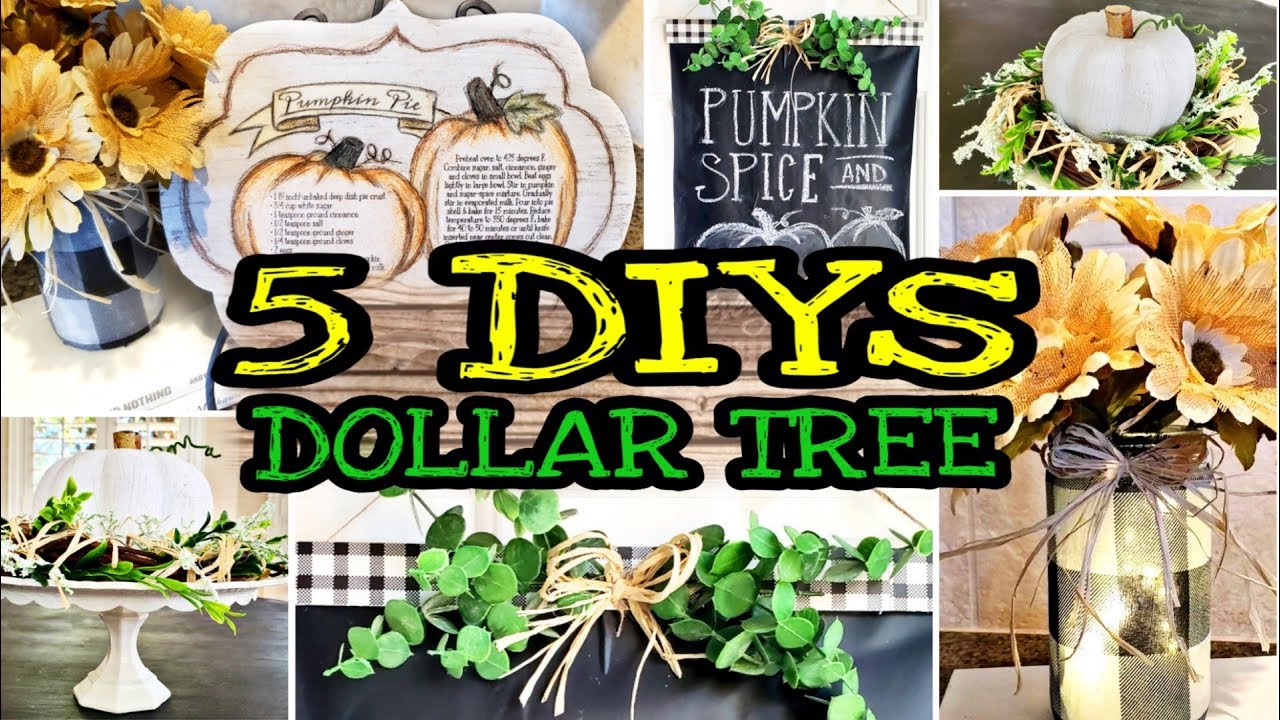 Dollar Tree DIY Fall Farmhouse Decor