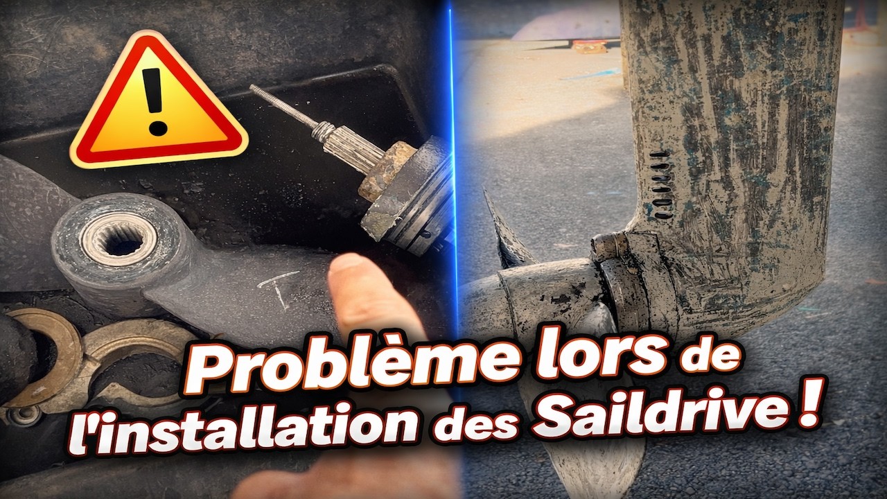 Remontage des Saildrive : ce détail qui pose question ! - EP 69 - Catamaran Salinas