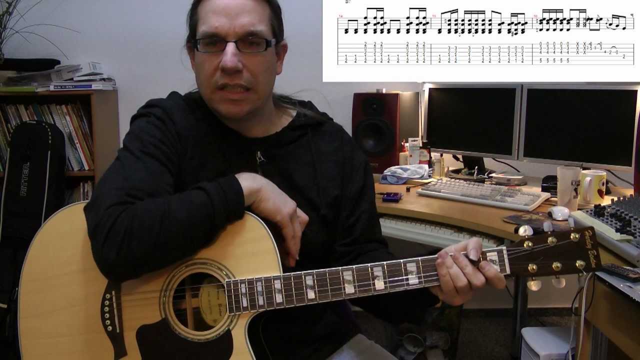 Wie spiele ich eigentlich...Outside Woman Blues von Eric Clapton?
