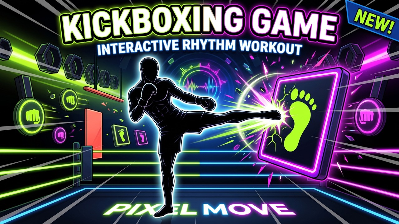 🥊 ИГРА В КИКБОКСИНГ 🦵 Бей, пинай и уклоняйся в ритм ⚡️ Интерактивная ритм-тренировка🔥Захватывающа...