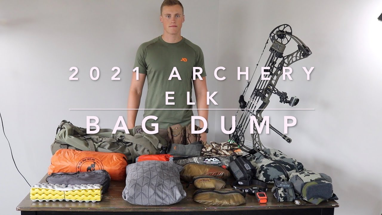 ELK Hunting Pack - 2021 Backcountry Archery Elk Bag Dump